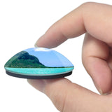 Mauritius 3D Fridge Magnet Crystal Glass