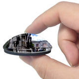 Mexico Castle Chapultepec Mexico 3D Fridge Magnet Crystal Glass