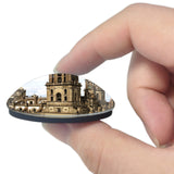 Mexico Cathedral Mexico 3D Fridge Magnet Crystal Glass