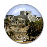 Mexico Tulum Mayan Ruins Cancun .png 3D Fridge Magnet Crystal Glass