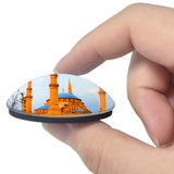 Mohammad Al-Amin Mosque Beirut Lebanon 3D Fridge Magnet Crystal Glass