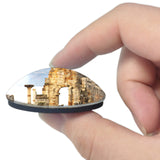 Morocco Bab Mansour Gate Meknes 3D Fridge Magnet Crystal Glass