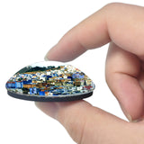 Morocco Chefchaouen Medina 3D Fridge Magnet Crystal Glass