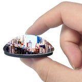 Morocco Medina of Essaouira 3D Fridge Magnet Crystal Glass