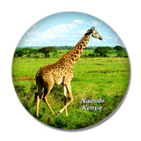 Nairobi National Park Kenya 3D Fridge Magnet Crystal Glass