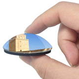 National Bardo Museum Tunisia 3D Fridge Magnet Crystal Glass