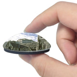 New Zealand Auckland War Memorial Museum 3D Fridge Magnet Crystal Glass