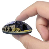 New Zealand Church of the Good Shepherd Lake Tekapo 3D Fridge Magnet Crystal Glass