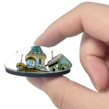 St. Nicholas Russia Church Sofia Bulgaria 3D Fridge Magnet Crystal Glass