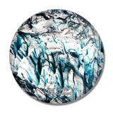 New Zealand Fox Glacier 3D Fridge Magnet Crystal Glass