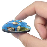 New Zealand Invercargill 3D Fridge Magnet Crystal Glass