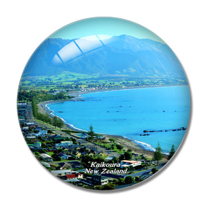 New Zealand Kaikoura 3D Fridge Magnet Crystal Glass