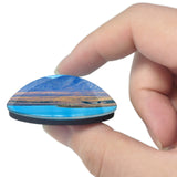 New Zealand Lake Tekapo 3D Fridge Magnet Crystal Glass