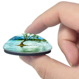 New Zealand Lake Wanaka 3D Fridge Magnet Crystal Glass