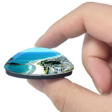 New Zealand Mount Maunganui Tauranga 3D Fridge Magnet Crystal Glass