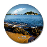 New Zealand Paihia 3D Fridge Magnet Crystal Glass