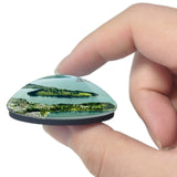 New Zealand Queenstown Hill 3D Fridge Magnet Crystal Glass