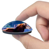 Niger 3D Fridge Magnet Crystal Glass