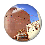 Nizwa Fort Oman 3D Fridge Magnet Crystal Glass