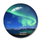 Norway Aurora Tromso 3D Fridge Magnet Crystal Glass