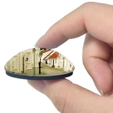 Norway Gamle Stavanger 3D Fridge Magnet Crystal Glass