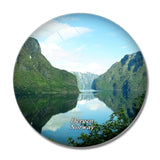 Norway Sognefjord Bergen 3D Fridge Magnet Crystal Glass