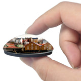 Norway Trondheim 3D Fridge Magnet Crystal Glass