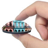 Old Town Havana Cuba 3D Fridge Magnet Crystal Glass