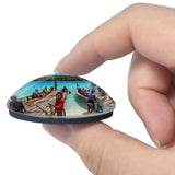 Papua New Guinea 3D Fridge Magnet Crystal Glass