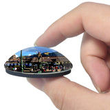 Peru Historical Center of Cusco 3D Fridge Magnet Crystal Glass