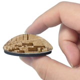 Peru Huaca Pucllana Lima 3D Fridge Magnet Crystal Glass