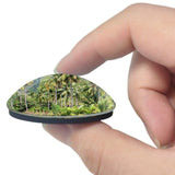 Peru Iquitos 3D Fridge Magnet Crystal Glass