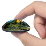 Peru Machu Picchu 3D Fridge Magnet Crystal Glass