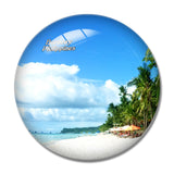 Philippines Boracay 3D Fridge Magnet Crystal Glass