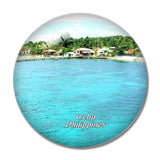 Philippines Cebu 3D Fridge Magnet Crystal Glass