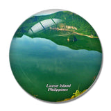 Philippines Luzon Island .png 3D Fridge Magnet Crystal Glass