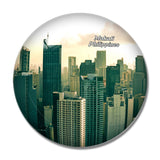 Philippines Makati 3D Fridge Magnet Crystal Glass