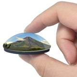 Philippines Mount Apo Davao 3D Fridge Magnet Crystal Glass