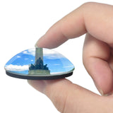 Philippines Rizal Park Manila 3D Fridge Magnet Crystal Glass