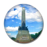 Philippines Rizal Park Manila 3D Fridge Magnet Crystal Glass