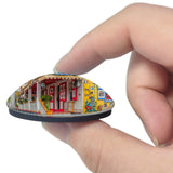 Philipsburg Saint Martin Holland 3D Fridge Magnet Crystal Glass