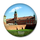 Poland Old Town Warsaw 3D Fridge Magnet Crystal Glass