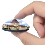 Poland Szczecin 3D Fridge Magnet Crystal Glass