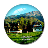 Poland Zakopane 3D Fridge Magnet Crystal Glass