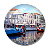 Portugal Aveiro 3D Fridge Magnet Crystal Glass