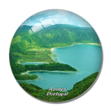 Portugal Azores 3D Fridge Magnet Crystal Glass