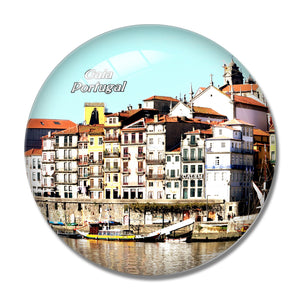 Portugal Gaia 3D Fridge Magnet Crystal Glass