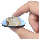 Portugal Monument to the Discoveries Lisbon 3D Fridge Magnet Crystal Glass