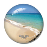 Praia Cape Verde 3D Fridge Magnet Crystal Glass