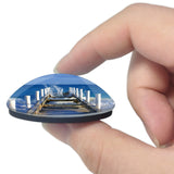 Providenciales Turks and Caicos 3D Fridge Magnet Crystal Glass